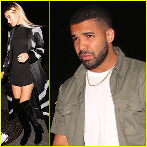 Hailey Baldwin Seen on Dinner Date with Drake!