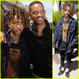 Jaden Smith Hangs Out With Dad Will at Cannes Lions Festival 2016