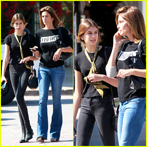 Kaia Gerber & Mom Cindy Crawford Look Just Alike on Outing