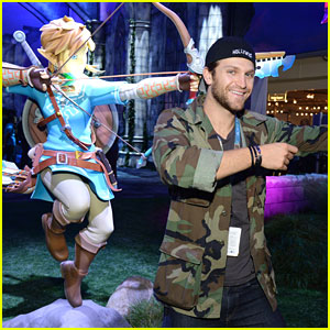 Keegan Allen & Kira Kosarin Get A Peak At New Zelda Game at E3 Gaming Convention