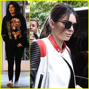 Kylie & Kendall Jenner Step Out Separately Over the Weekend