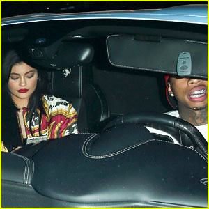 Kylie Jenner & Tyga Go to 1OAK Together