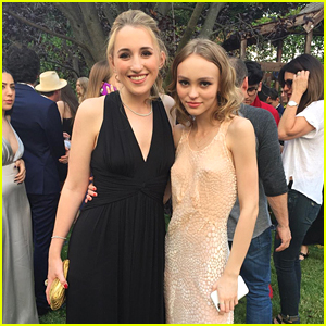 Lily-Rose Depp & 'Yoga Hosers' Co-Star Harley Quinn Smith Glam Up for Prom!