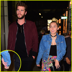 Miley Cyrus Holds Hands With Liam Hemsworth on Date Night
