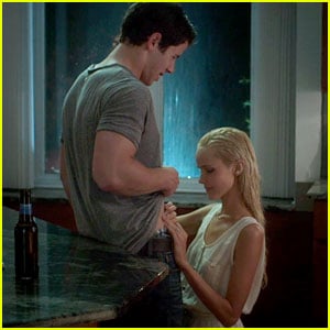 Nick Jonas Lifts Up His Shirt for Isabel Lucas in Exclusive 'Careful What You Wish For' Clip