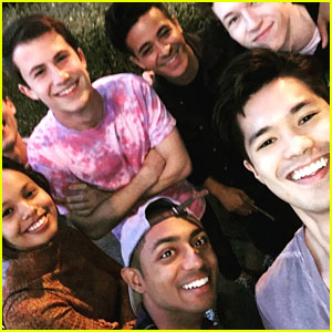 Ross Butler Shares First Cast Pic From '13 Reasons Why'