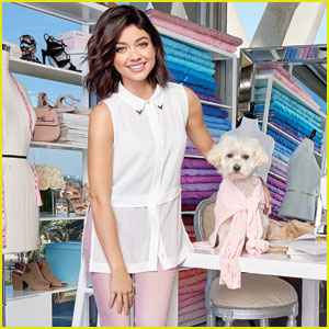Sarah Hyland Poses With Her Dog Barkley for New Candie's Campaign!