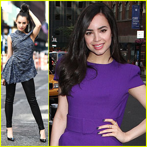 Sofia Carson Jets Out of NYC Ahead of Shanghai Disney Resort Special Telecast