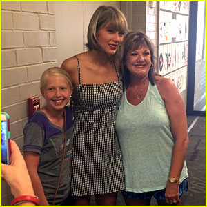 Taylor Swift Debuts New Hair Color at Nashville Meet & Greet!