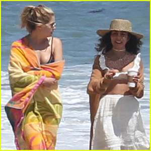 Vanessa Hudgens & Austin Butler Have a Beach Day in Malibu