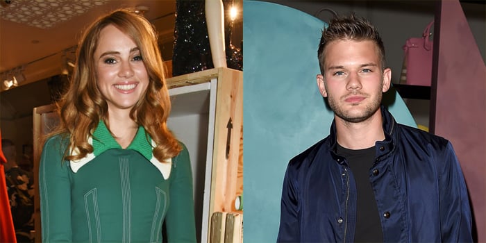 Suki Waterhouse & Jeremy Irvine Celebrate With Burberry