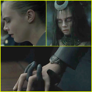 Cara Delevingne's Character Enchantress is Introduced in New 'Suicide Squad' Movie Clip
