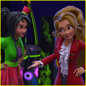 CJ Causes Major Trouble During 'Neon Lights Ball' In 'Descendants: Wicked World' - Watch Here!