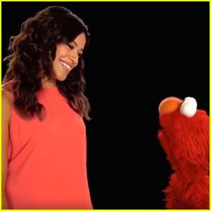 Gina Rodriguez Raps The Spanish Alphabet With Elmo on 'Sesame Street'
