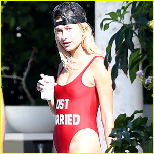 Hailey Baldwin Is Red Hot in Her Fourth of July Swimsuit!