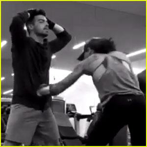 Joe Jonas Gets Punched Around by Boxing Champ Ava Knight!
