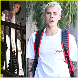 Justin Bieber Plays Basketball Before 'Cold Water' Release