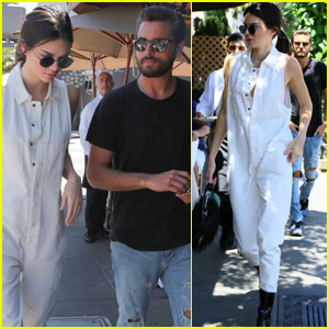 Kendall Jenner & Scott Disick Cruise to Beverly Hills For Lunch