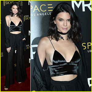 Kendall Jenner Rides Down Glass Slide & Doesn't Like It At All (Video)