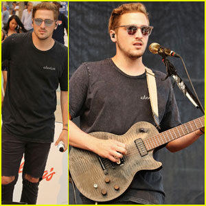 Kendall Schmidt Rocks Out With Heffron Drive at Road to Rio 2016