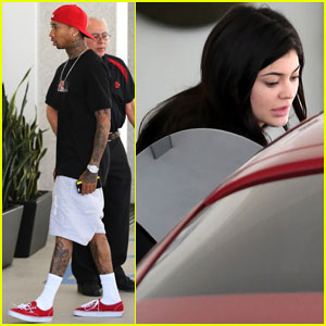 Kylie Jenner & Tyga Hang Out After Calling Him Her Husband