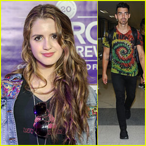 Laura Marano Steps Out For DNCE's Nitro Cold Brew Concert