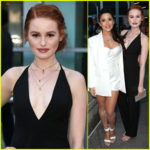 Riverdale's Madelaine Petsch Hits 'Undrafted' Premiere with Symon