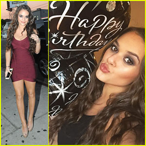 Madison Pettis Dines Out At Nice Guy for 18th Birthday