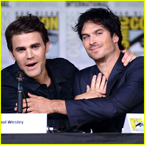 Paul Wesley Celebrates Birthday with 'Vampire Diaries' Panel at Comic-Con