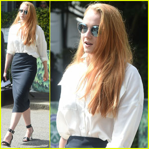 Sophie Turner Checks Out a Wimbledon Match in London!