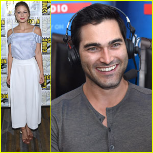 Tyler Hoechlin Joins Melissa Beniost & 'Supergirl' Cast at Comic-Con