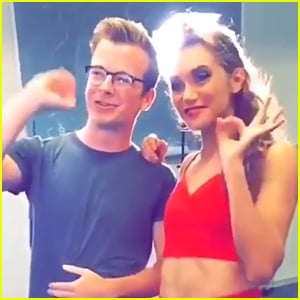 Alyson Stoner & Mike Johnson Have 'Super Short Show' Reunion - Watch Here!