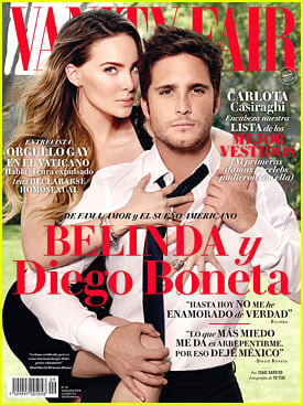 Belinda & Diego Boneta Cover 'Vanity Fair Mexico' September 2016