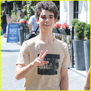 Cameron Boyce is Back in Vancouver for 'Descendants 2' Filming!