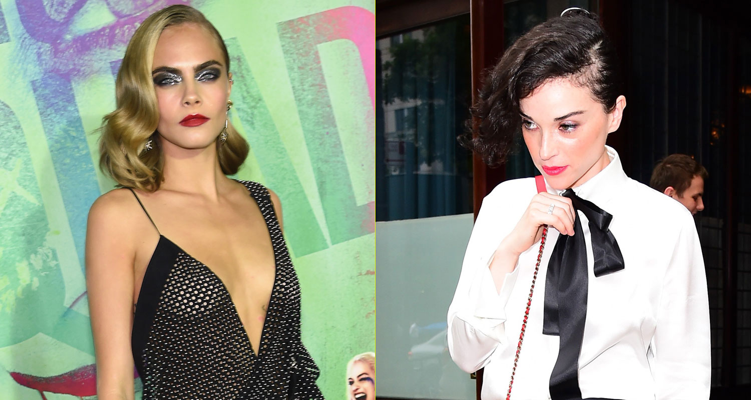 Cara Delevingne Opens Up About Relationship With St. Vincent Before ‘Suicide Squad’ Premiere