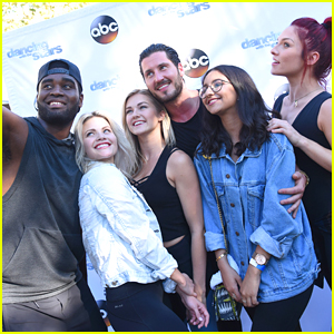 Sharna Burgess, Witney Carson & Val Chmerkovskiy Host DWTS Dance Lab at The Grove