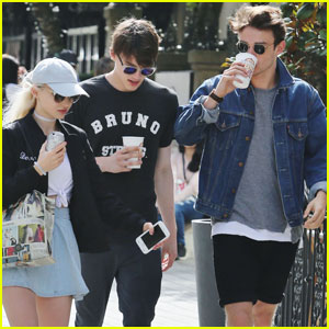 Dove Cameron & Mitchell Hope Grab Breakfast Together in Vancouver