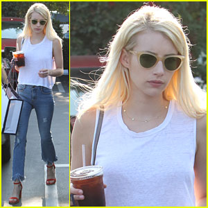 Emma Roberts Shares a 'Classic Chanels Convo' From 'Scream Queens' Set