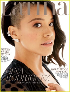 Gina Rodriguez Shows Off Her Shaved Head On Cover of 'Latina' September 2016