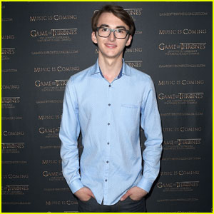 Isaac Hempstead Wright Helps Announce 'Game of Thrones' Live Concert Experience!