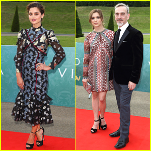 Jenna Coleman Premieres 'Victoria' With Tom Hughes in London