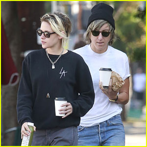 Kristen Stewart Does a Coffee Run with Girlfriend Alicia Cargile