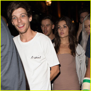 Louis Tomlinson Holds Hands With Danielle Campbell for London Night Out