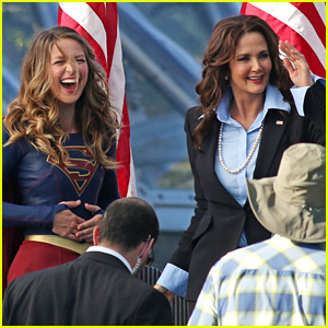 Melissa Benoist Films First Scenes With Lynda Carter on 'Supergirl'