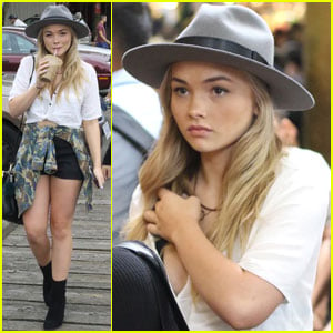 Natalie Alyn Lind Falls in Love With Vancouver While Shopping
