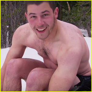 Nick Jonas Strips Down to Underwear on 'Running Wild With Bear Grylls