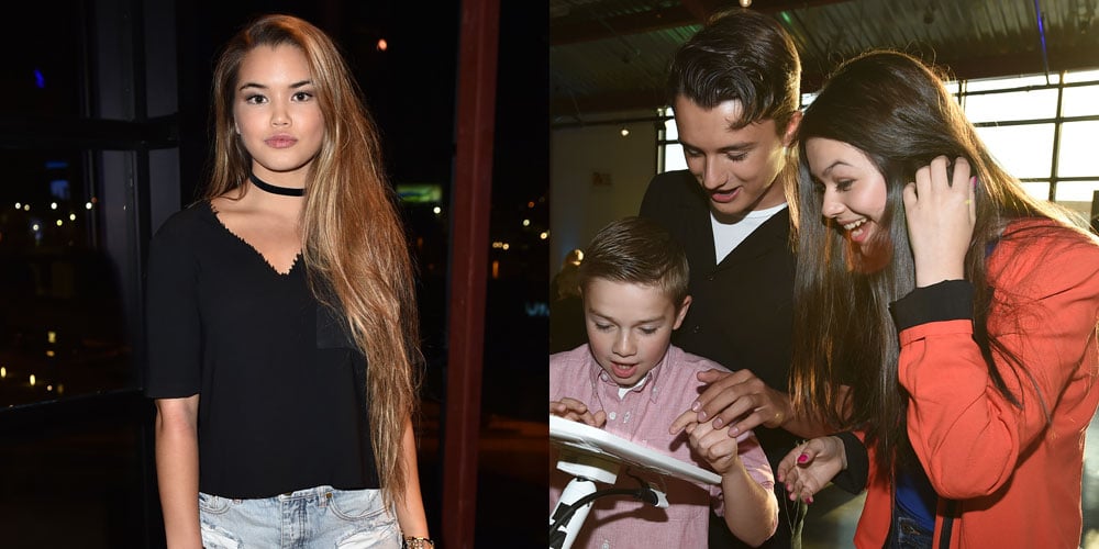 Paris Berelc & Nikki Hahn Play the Disney Mix App at JJJ Party!