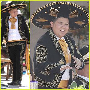 Rico Rodriguez Dresses As Marachi For 'Modern Family'