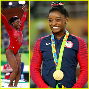Simone Biles Wins Gold Medal In Vault at Rio Olympics!