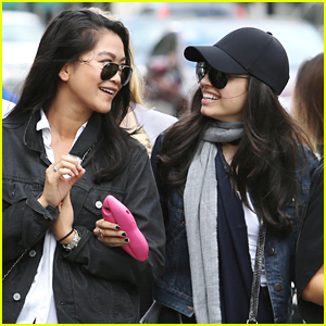 Sofia Carson & Dianne Doan Lunch Out Together in Vancouver